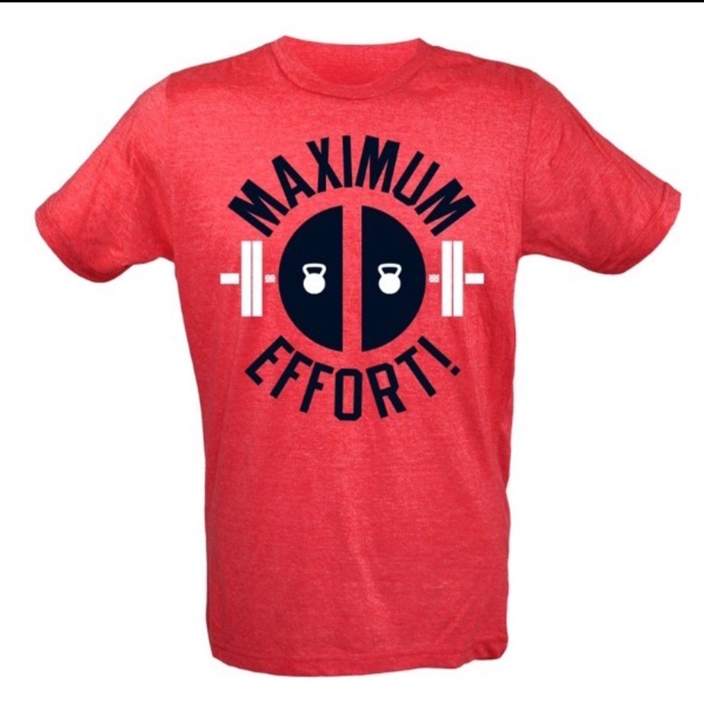 Red G2oh “Maximum Effort” Deadpool With Exercise … - image 1